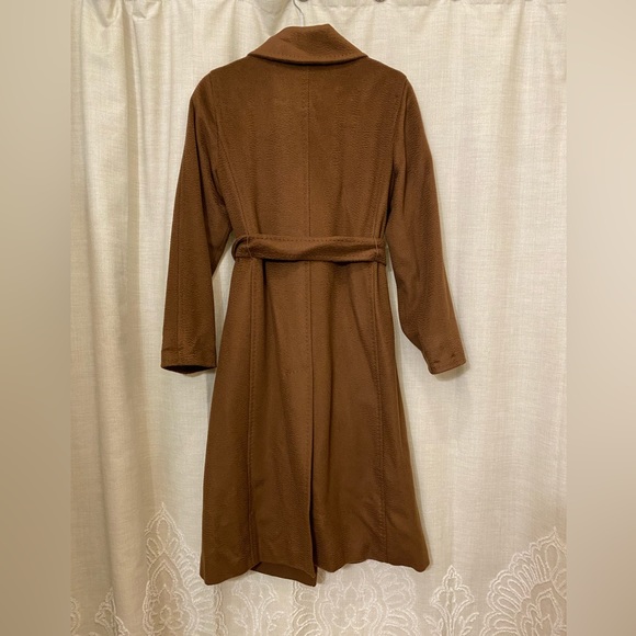 Max Mara camel hair manuela tobacco brown coat - Picture 7 of 12